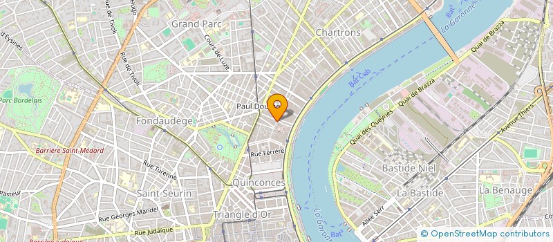 localisation de l'entreprise SCI ALLO LIBERAL  BORDEAUX