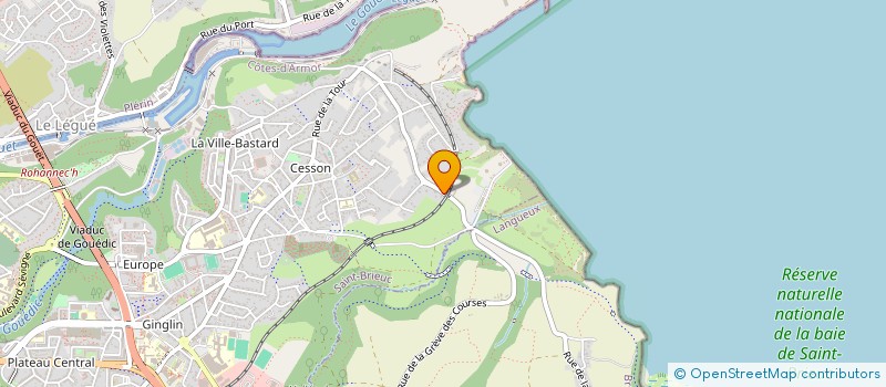 localisation de l'entreprise SCI ALLONOV à SAINT-BRIEUC