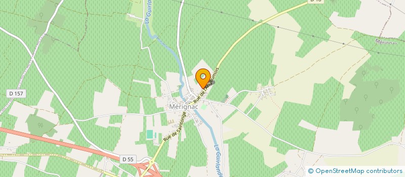 localisation de l'entreprise SCI ALLORE à MERIGNAC