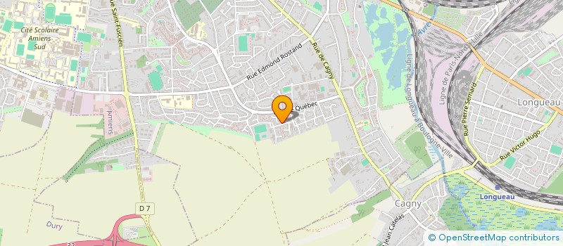 localisation de l'entreprise SCI ALLOU à AMIENS