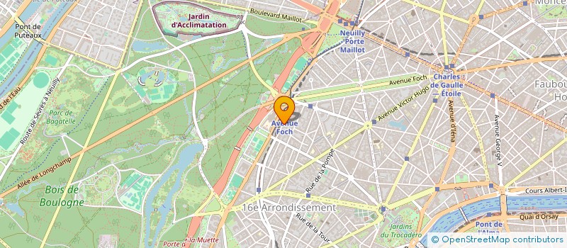 localisation de l'entreprise SCI ALLOUCHE  PARIS