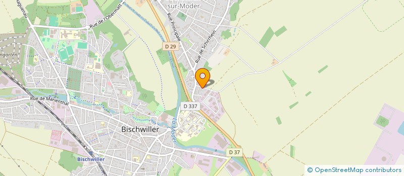 localisation de l'entreprise SCI ALLOUET  GRIES