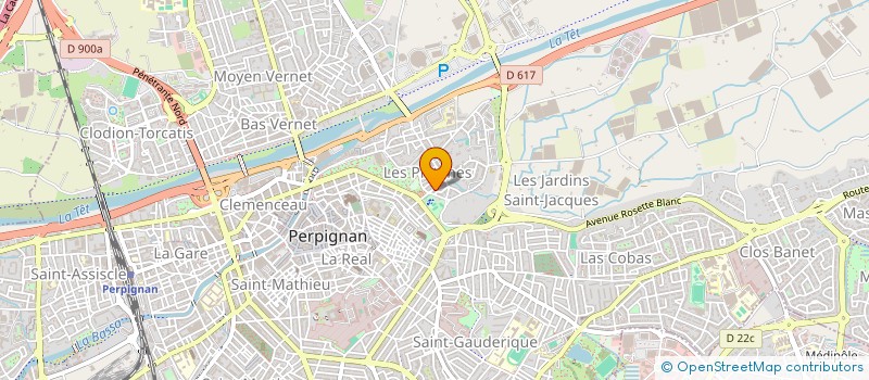 localisation de l'entreprise SCI ALLU 2019 à PERPIGNAN