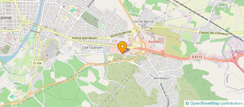 localisation de l'entreprise SCI ALLU à CARCASSONNE