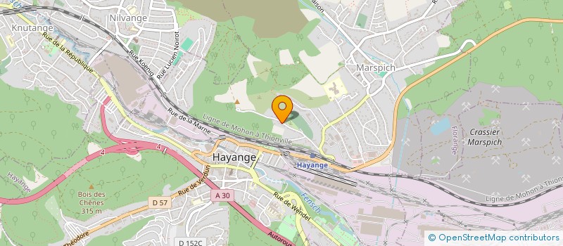 localisation de l'entreprise SCI ALLUMAJ  HAYANGE