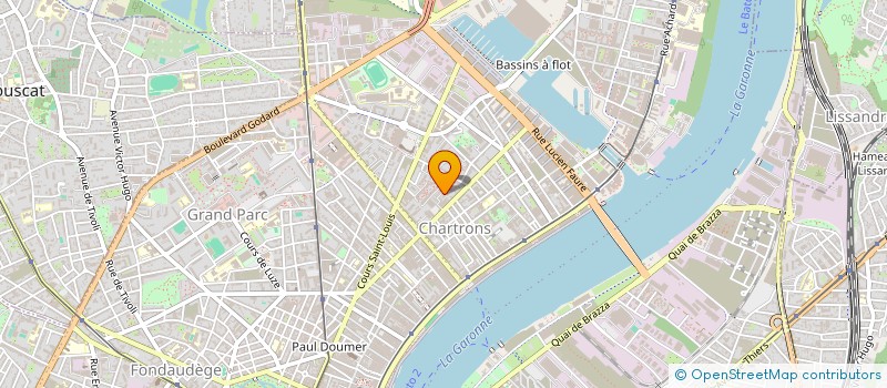 localisation de l'entreprise SCI ALLURE  BORDEAUX