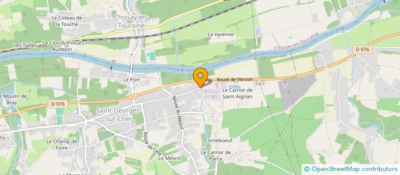 localisation de l'entreprise SCI ALM  SAINT-GEORGES-SUR-CHER