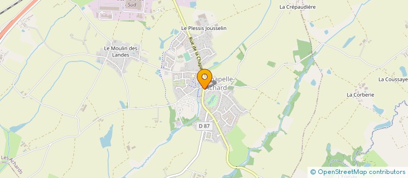 localisation de l'entreprise SCI ALMA  LES ACHARDS