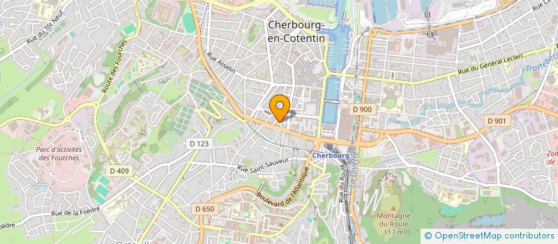 localisation de l'entreprise SCI ALMA à CHERBOURG-EN-COTENTIN