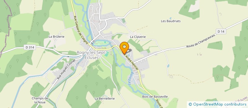 localisation de l'entreprise SCI ALMA  ROGNY-LES-SEPT-ECLUSES