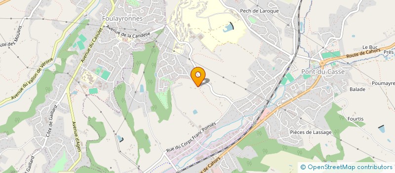 localisation de l'entreprise SCI ALMA  ANGLET