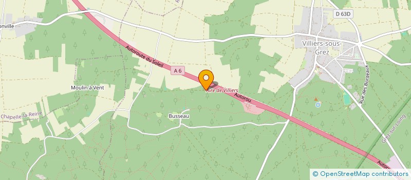 localisation de l'entreprise SCI ALMA  VILLIERS-SOUS-GREZ
