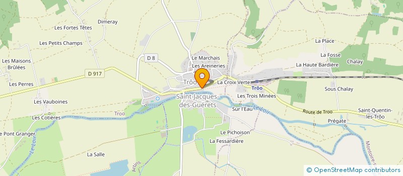 localisation de l'entreprise SCI ALMA  TROO