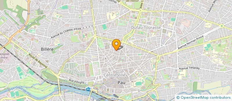 localisation de l'entreprise SCI ALMA à PAU