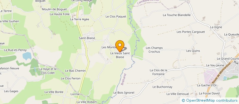 localisation de l'entreprise SCI ALMA à QUESSOY