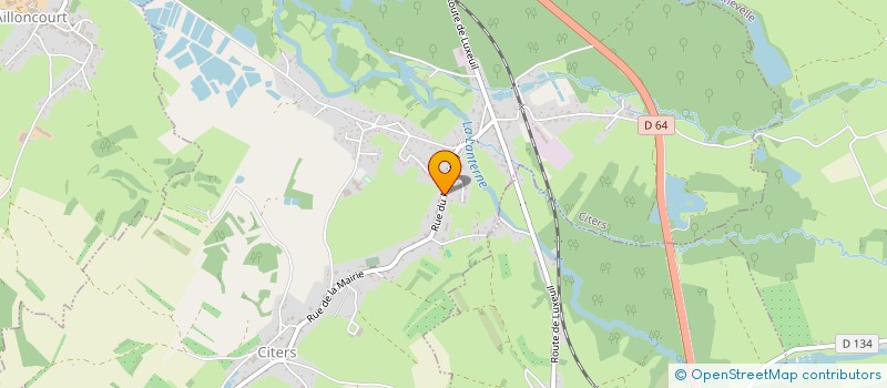 localisation de l'entreprise SCI ALMA  CITERS