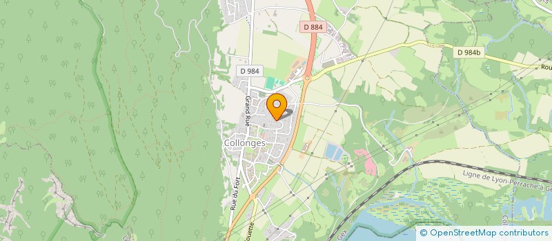 localisation de l'entreprise SCI ALMA  COLLONGES