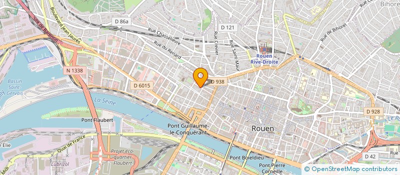 localisation de l'entreprise SCI ALMA à ROUEN