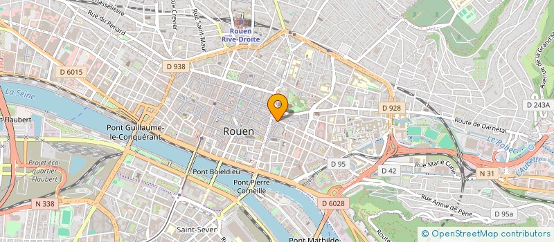 localisation de l'entreprise SCI ALMA 76  ROUEN