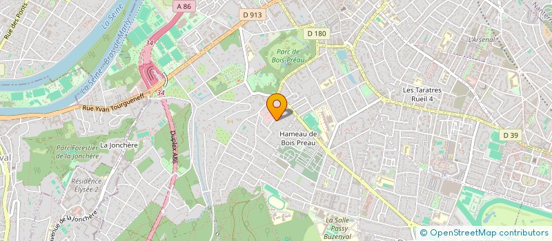 localisation de l'entreprise SCI ALMA à RUEIL-MALMAISON