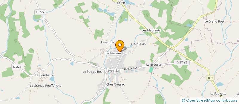 localisation de l'entreprise SCI ALMA à ORADOUR-SUR-GLANE