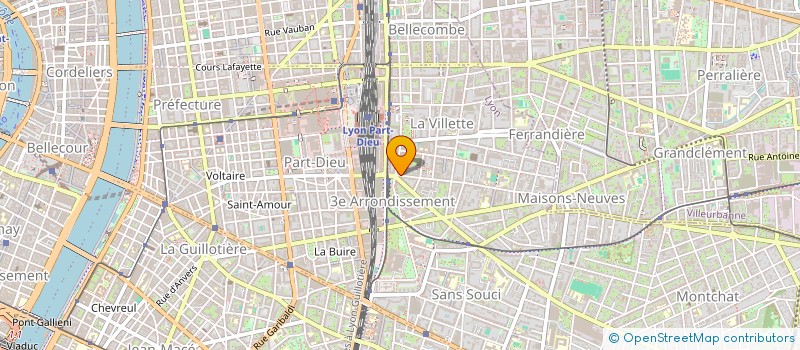 localisation de l'entreprise SCI ALMA 86  LYON