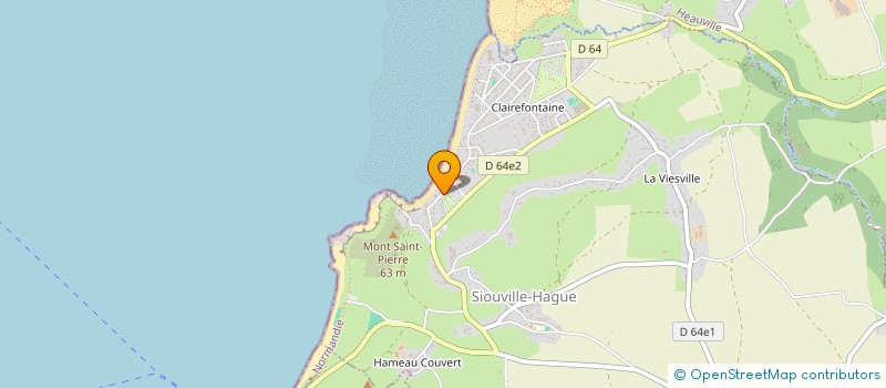 localisation de l'entreprise SCI ALMA  SIOUVILLE-HAGUE