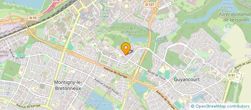 localisation de l'entreprise SCI ALMA  GUYANCOURT