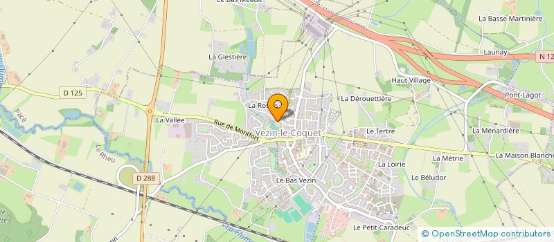 localisation de l'entreprise SCI ALMA  VEZIN-LE-COQUET