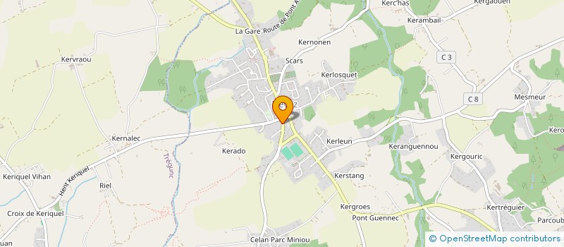 localisation de l'entreprise SCI ALMA 94  NEVEZ