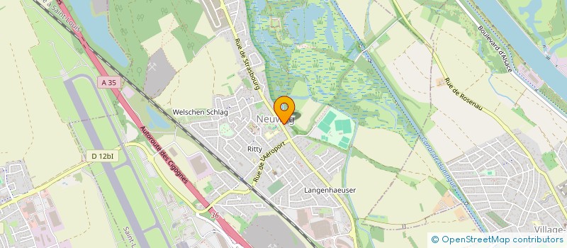 localisation de l'entreprise SCI ALMA  SAINT-LOUIS