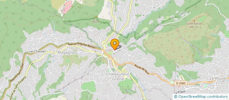 localisation de l'entreprise SCI ALMA VALDENER ET COMPAGNIE  CHATEAUNEUF-GRASSE