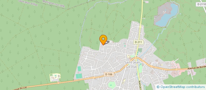 localisation de l'entreprise SCI ALMA2NI  SAINT-JEAN-D'ILLAC