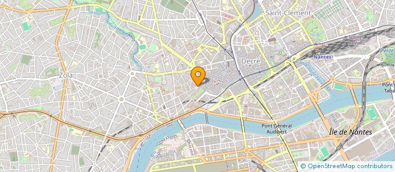 localisation de l'entreprise SCI ALMABRICE à NANTES