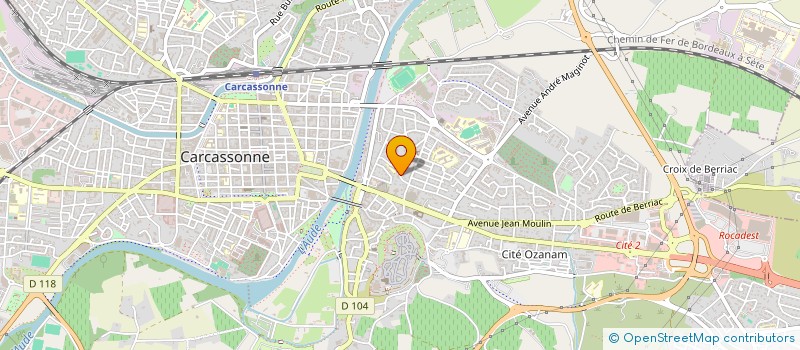localisation de l'entreprise SCI ALMADRABA à CARCASSONNE
