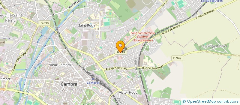 localisation de l'entreprise SCI ALMAE à CAMBRAI