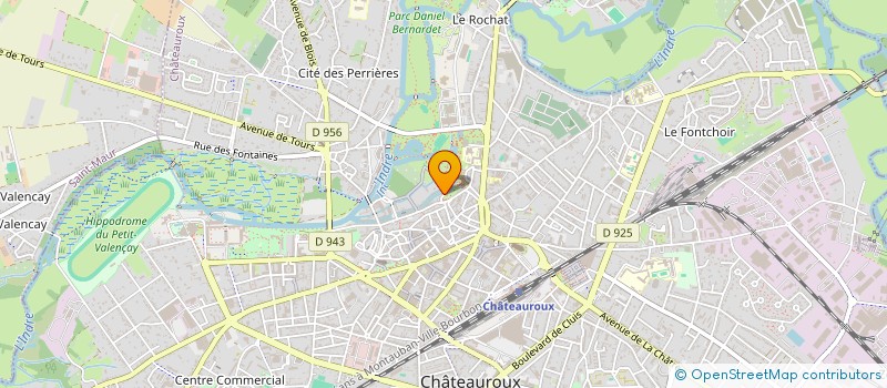 localisation de l'entreprise SCI ALMAEL à CHATEAUROUX