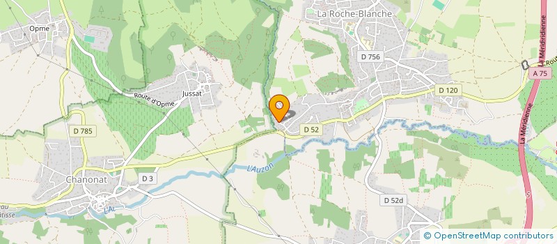 localisation de l'entreprise SCI ALMAFAST  LA ROCHE-BLANCHE