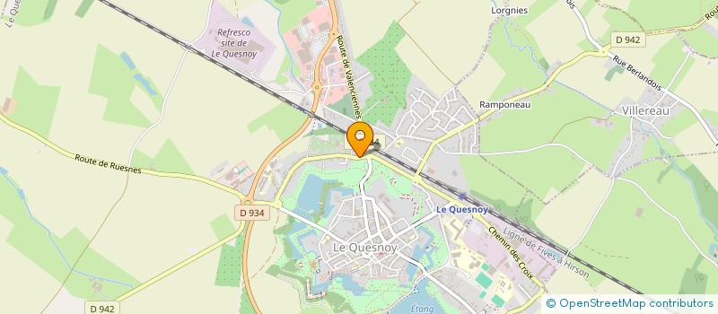 localisation de l'entreprise SCI ALMAHU à LE QUESNOY