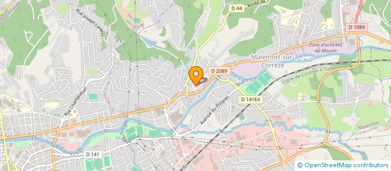 localisation de l'entreprise SCI ALMAJO  DAMPNIAT