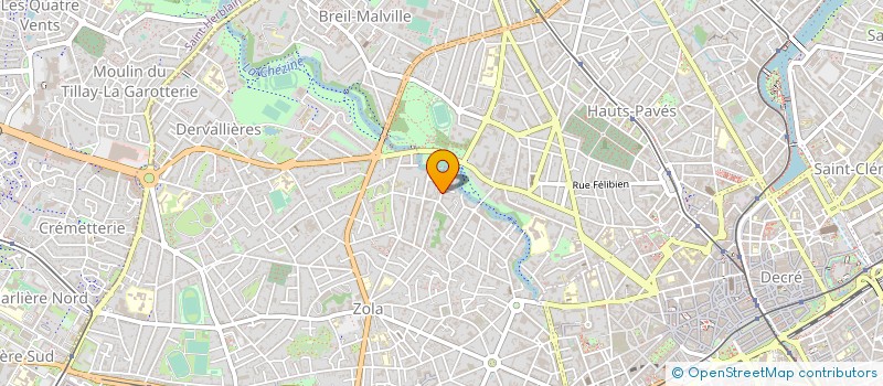 localisation de l'entreprise SCI ALMALU à NANTES