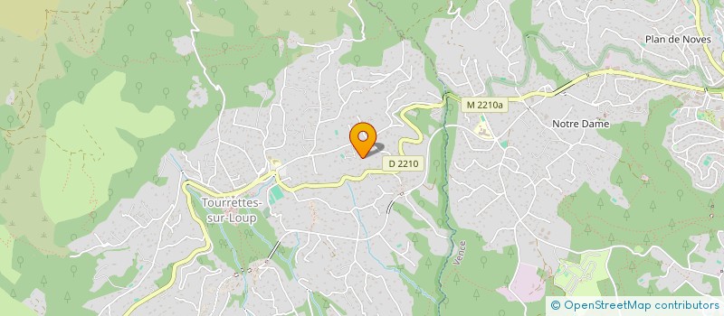 localisation de l'entreprise SCI ALMALUCE à TOURRETTES-SUR-LOUP
