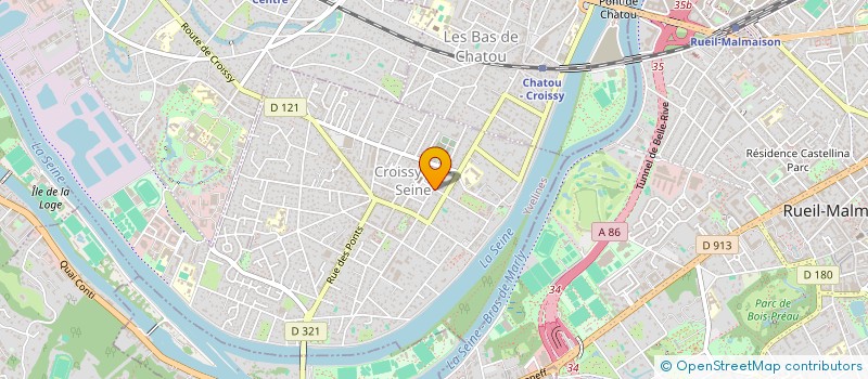 localisation de l'entreprise SCI ALMANACH  CROISSY-SUR-SEINE