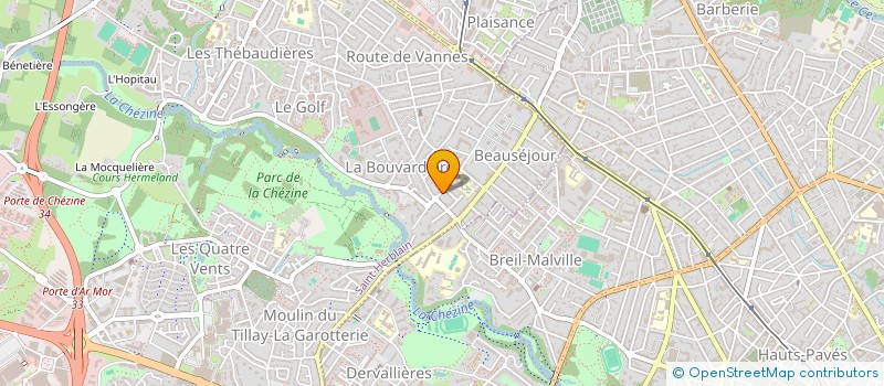 localisation de l'entreprise SCI ALMANE  SAINT-HERBLAIN