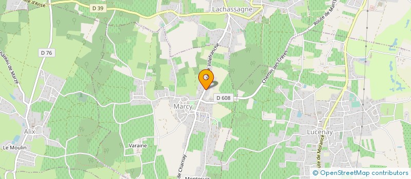 localisation de l'entreprise SCI ALMANI  LYON