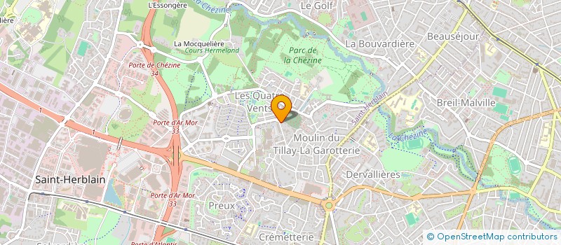 localisation de l'entreprise SCI ALMAPA 1  SAINT-HERBLAIN