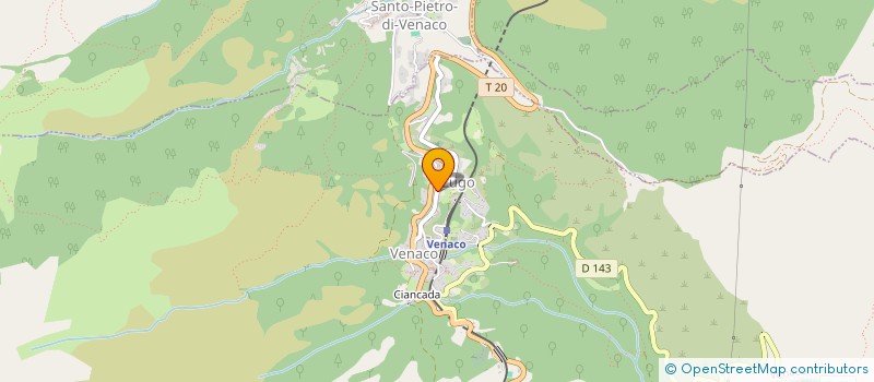 localisation de l'entreprise SCI ALMAR à VENACO