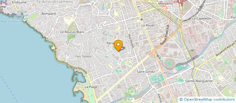 localisation de l'entreprise SCI ALMAR  MARSEILLE