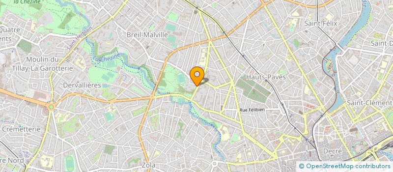 localisation de l'entreprise SCI ALMAREINE à NANTES