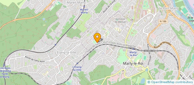 localisation de l'entreprise SCI ALMAREM  MARLY-LE-ROI